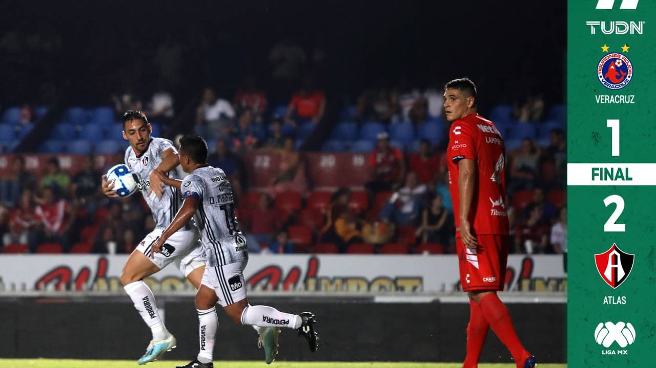 ¡Ya son 30 juegos sin ganar! Veracruz cayó en casa ante Atlas