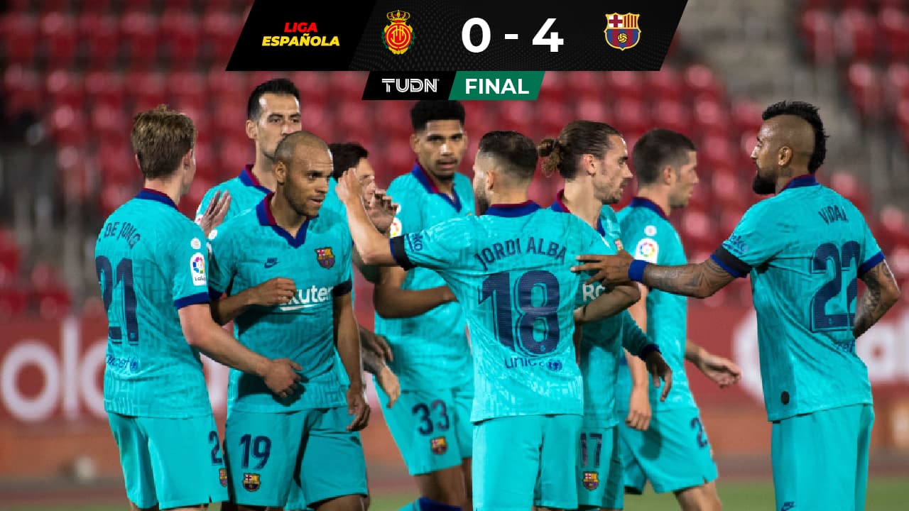 ¡Barça is back! Contundente triunfo ante el Mallorca
