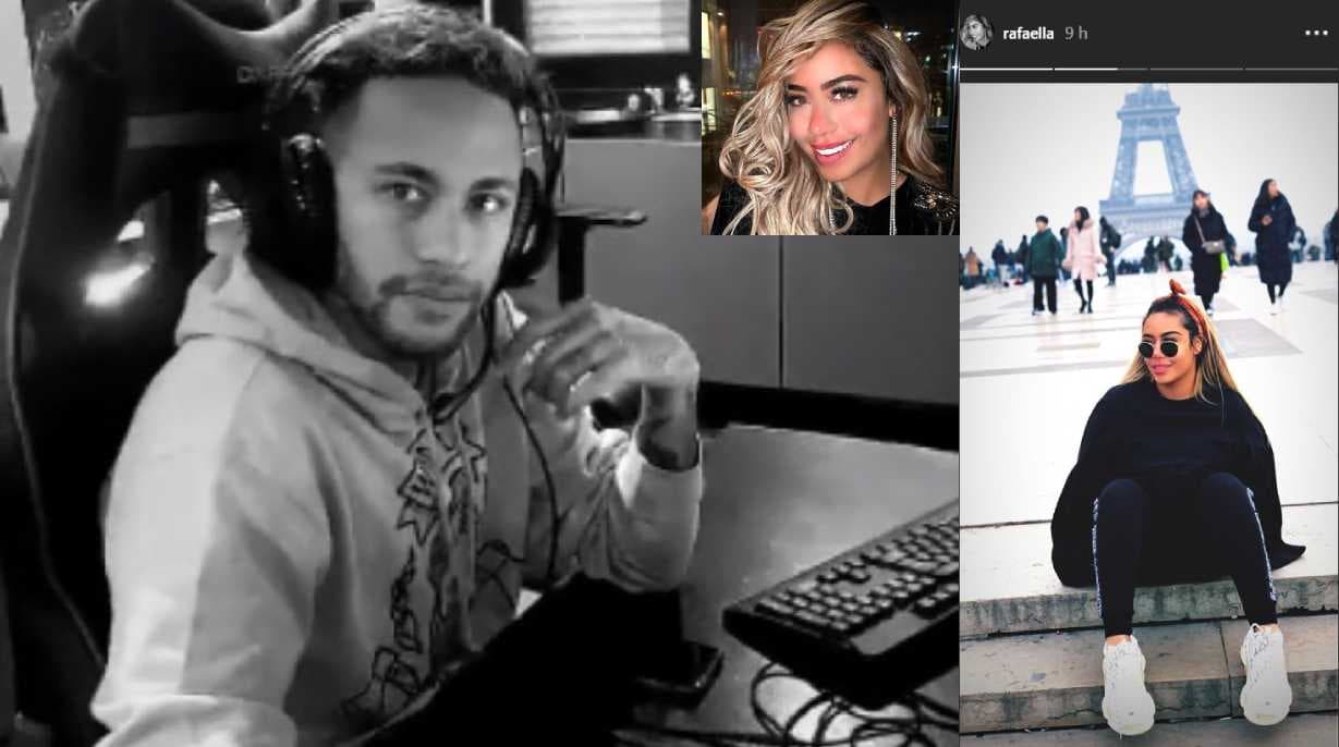 Neymar y Rafaella iban a ver una película, pero...