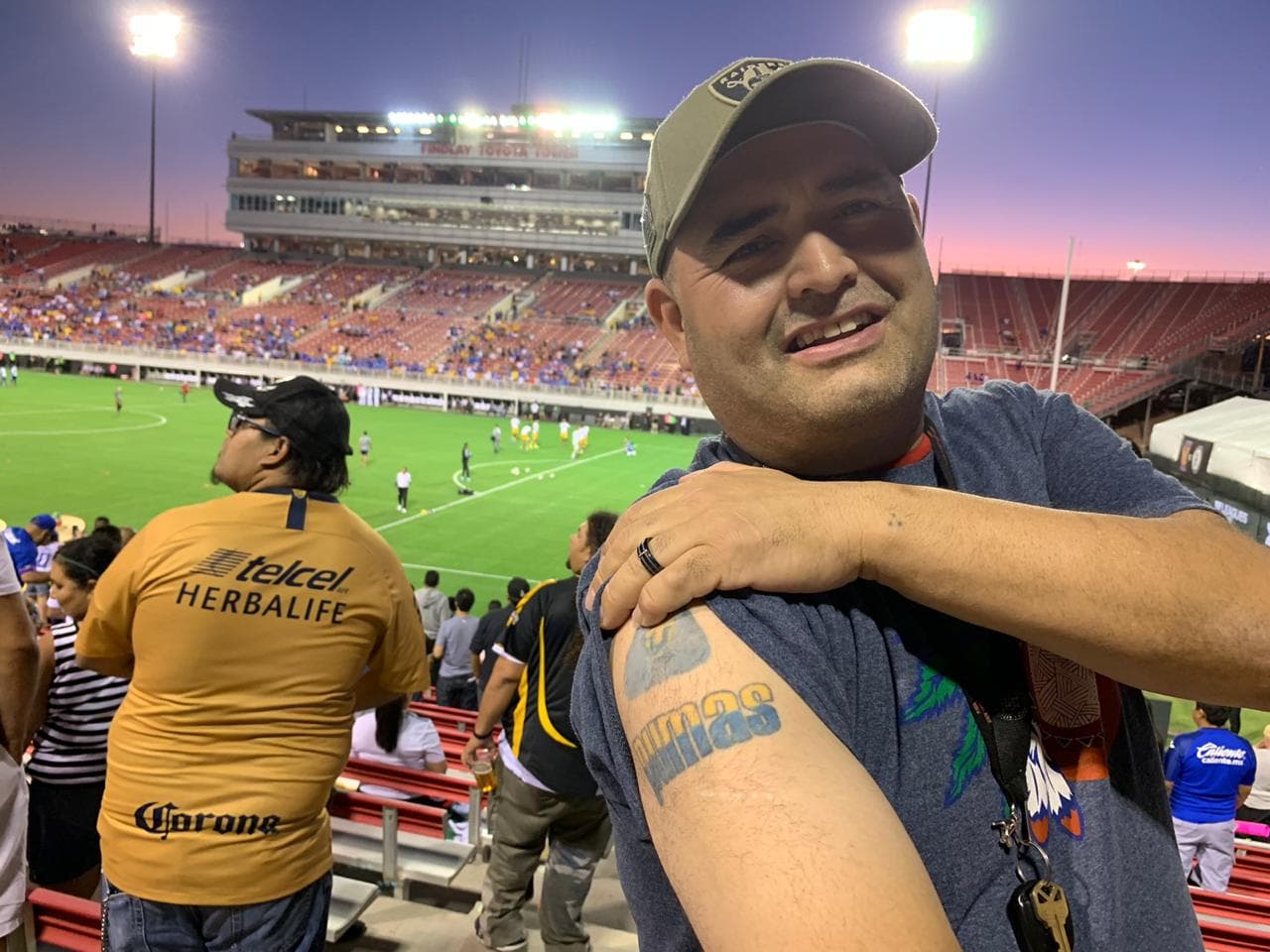 La afición mexicana vive la final de la Leagues Cup entre, Cruz Azul y Tigres, en Las Vegas, Nevada.