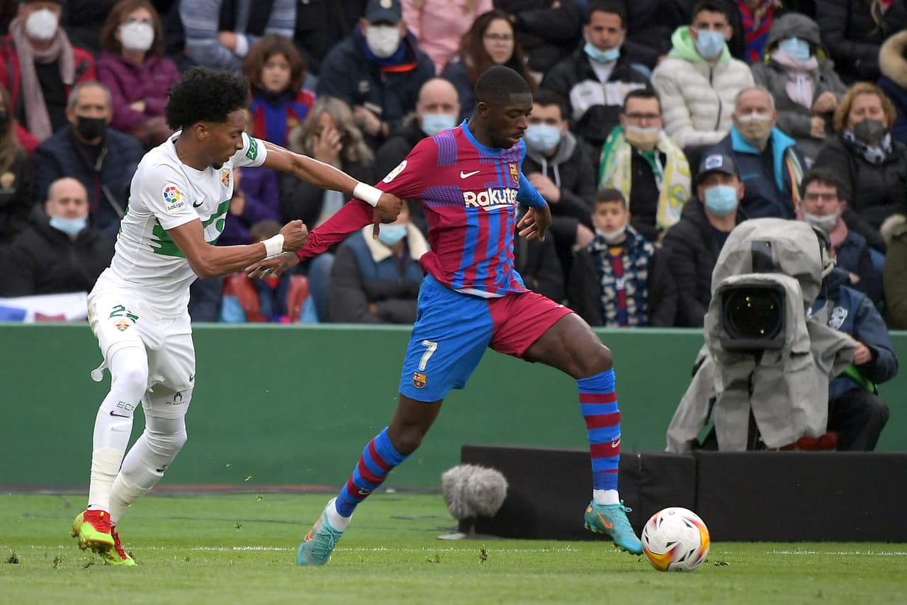 Gran remontada del Barcelona de visitante ante el Elche de cara a su eliminatoria en la Europa League