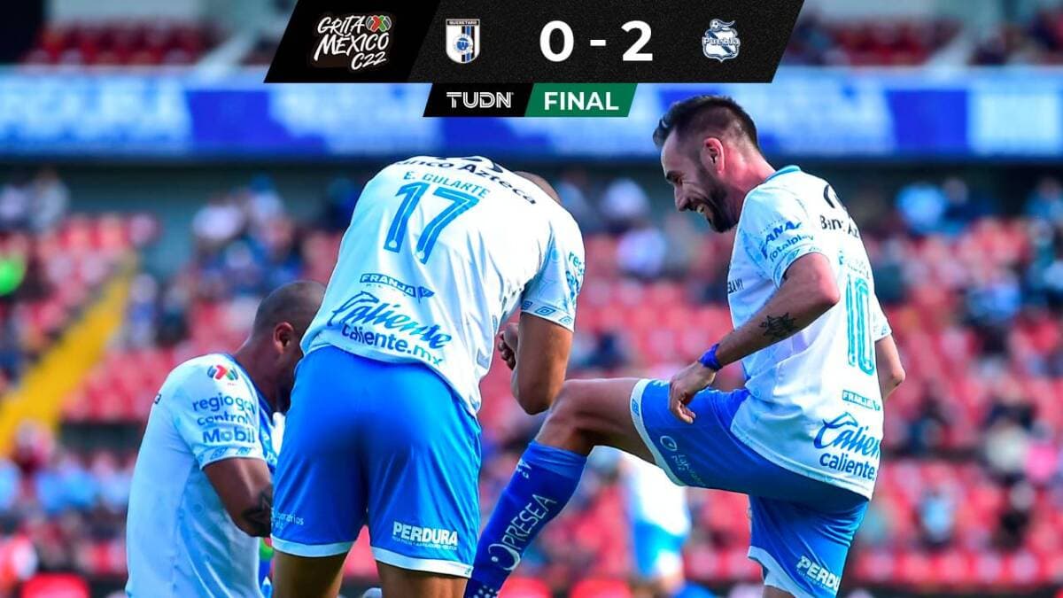 ¡Imparables! Puebla vence a Gallos Blancos y se confirma como líder