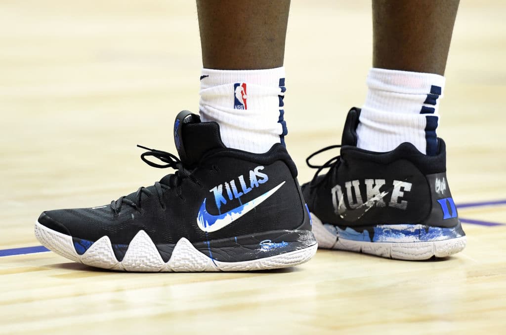 Tras el cambio de reglas de la liga, los basquetbolistas están al último grito de la moda en cuanto a calzado se refiere.