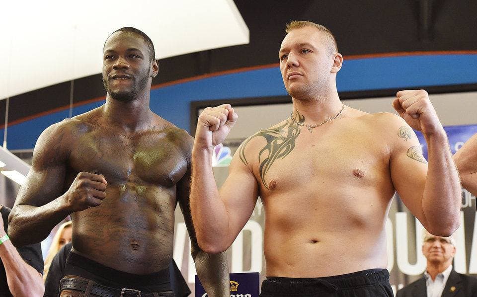 Wilder con todo para defender título completo.