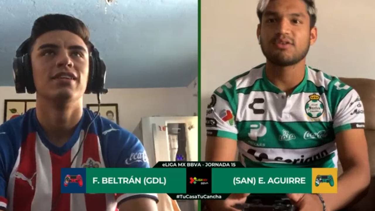 Fernando Beltrán tundió a Eduardo Aguirre 3-1 y las Chivas se encaminan a la eLiguilla.