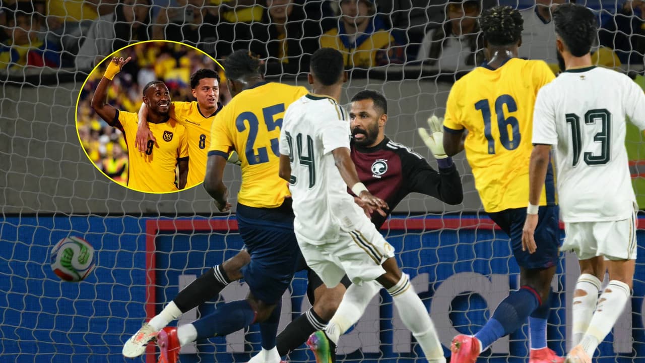 Jugador de la Liga MX colabora en triunfo de Ecuador ante Arabia Saudita