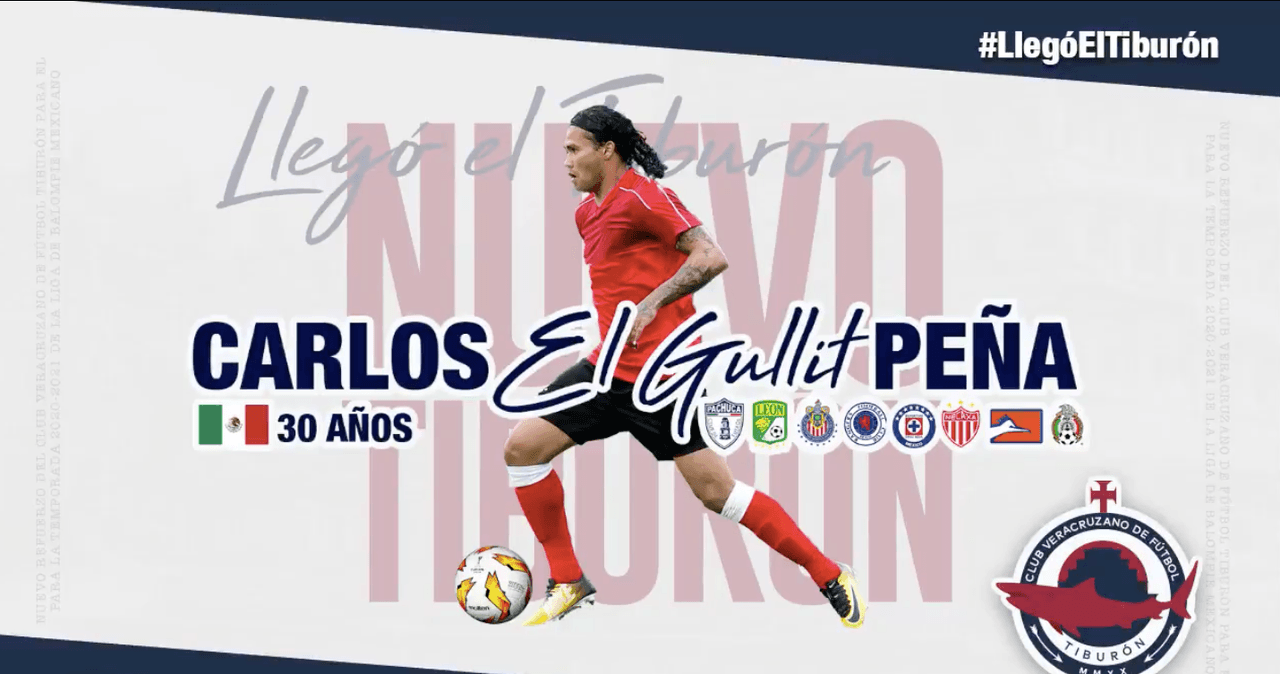 ‘Gullit’ Peña y ‘Avión Calderón’, refuerzos del Club Veracruzano