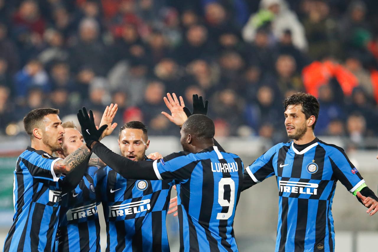 Ludogorets 0-2 Inter. Eriksen (71’) y Lukaku (90+5’), quien entró de cambio por Lautaro Martínez, hicieron los goles para los de Conte.