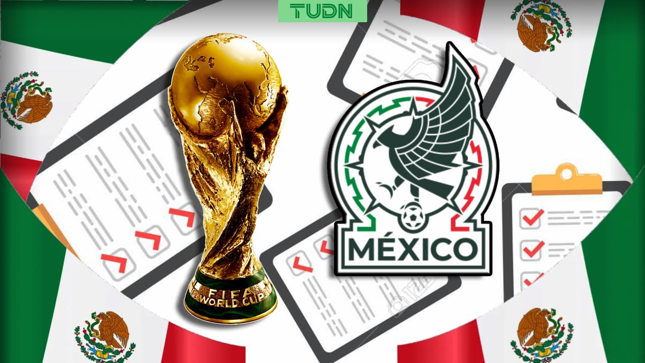 Las convocatorias de México a los Mundiales en la historia