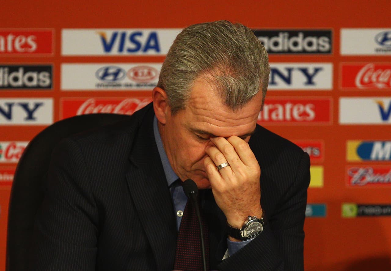 El Vasco se encontró en los octavos de final de nuevo con Argentina, que se impuso 3-1 en un partido polémico y que al final generaría la salida del estratega. De nuevo no se logró el objetivo del 'quinto partido'.