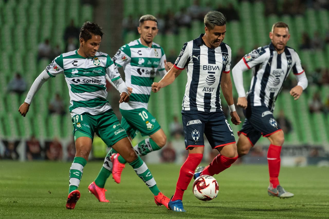 Monterrey consigue la ventaja de la localía para la vuelta tras empatar 0-0 en su visita a Santos.
