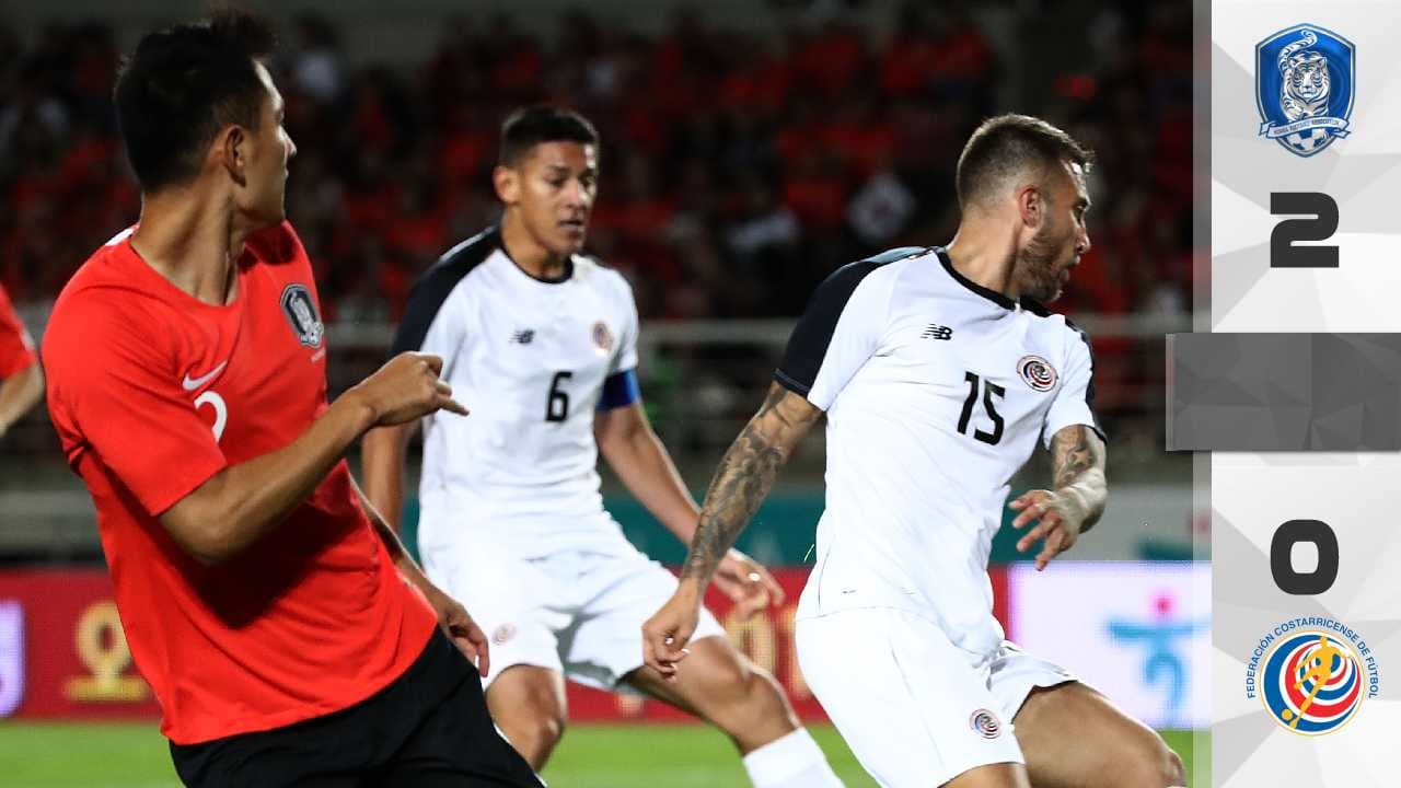 Corea del Sur le pega a Costa Rica en el nuevo camino rumbo a Catar