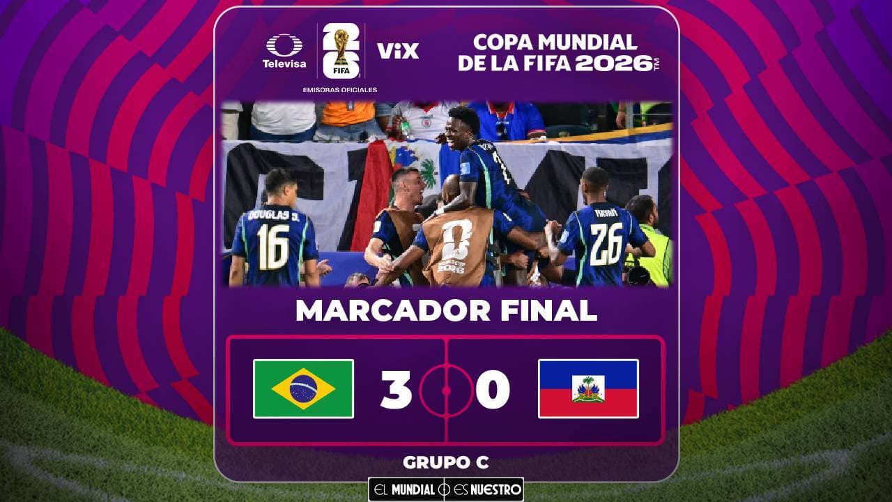 ¡Brasil golea a Haití y se juega el liderato ante Escocia con Marruecos al acecho!