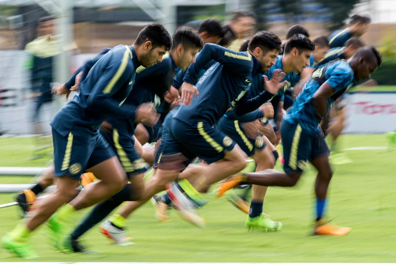 Así es como América acelera su preparación para la octava jornada luego de la fecha mundialista y con la pelea por ser el líder del Apertura-2017.