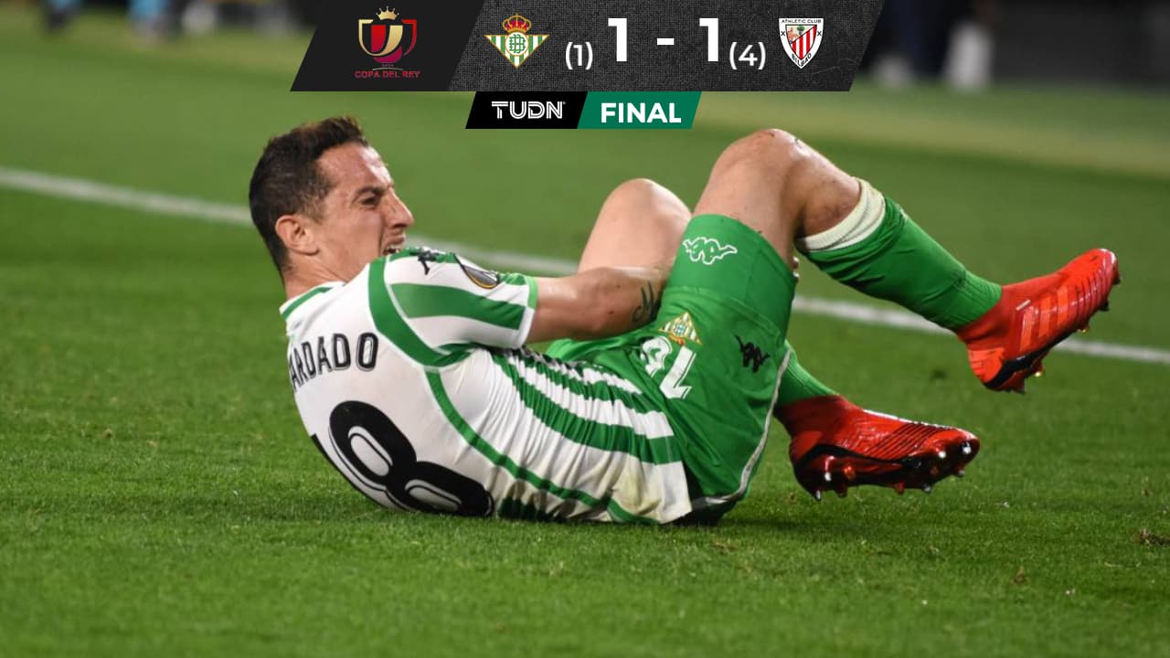 ¡Manquepierda! Bilbao elimina al Betis en penales de la Copa del Rey