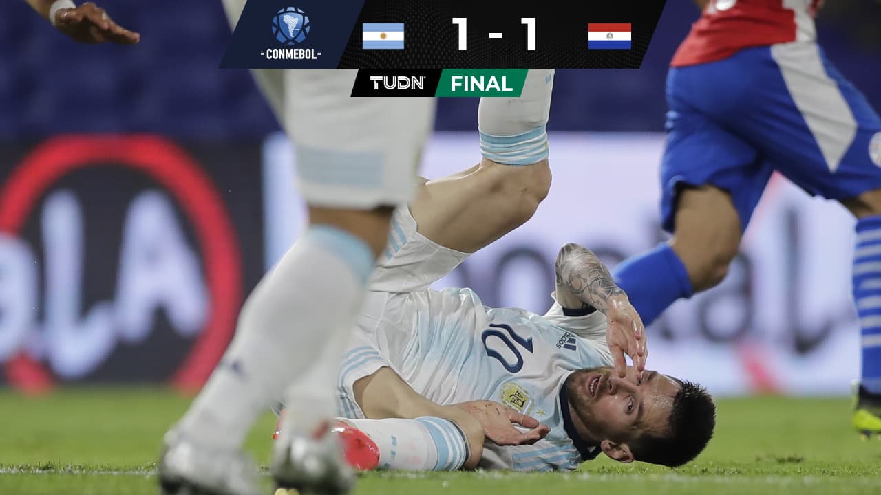 ¡Polémica con Argentina! Le quitan gol a Messi ante Paraguay
