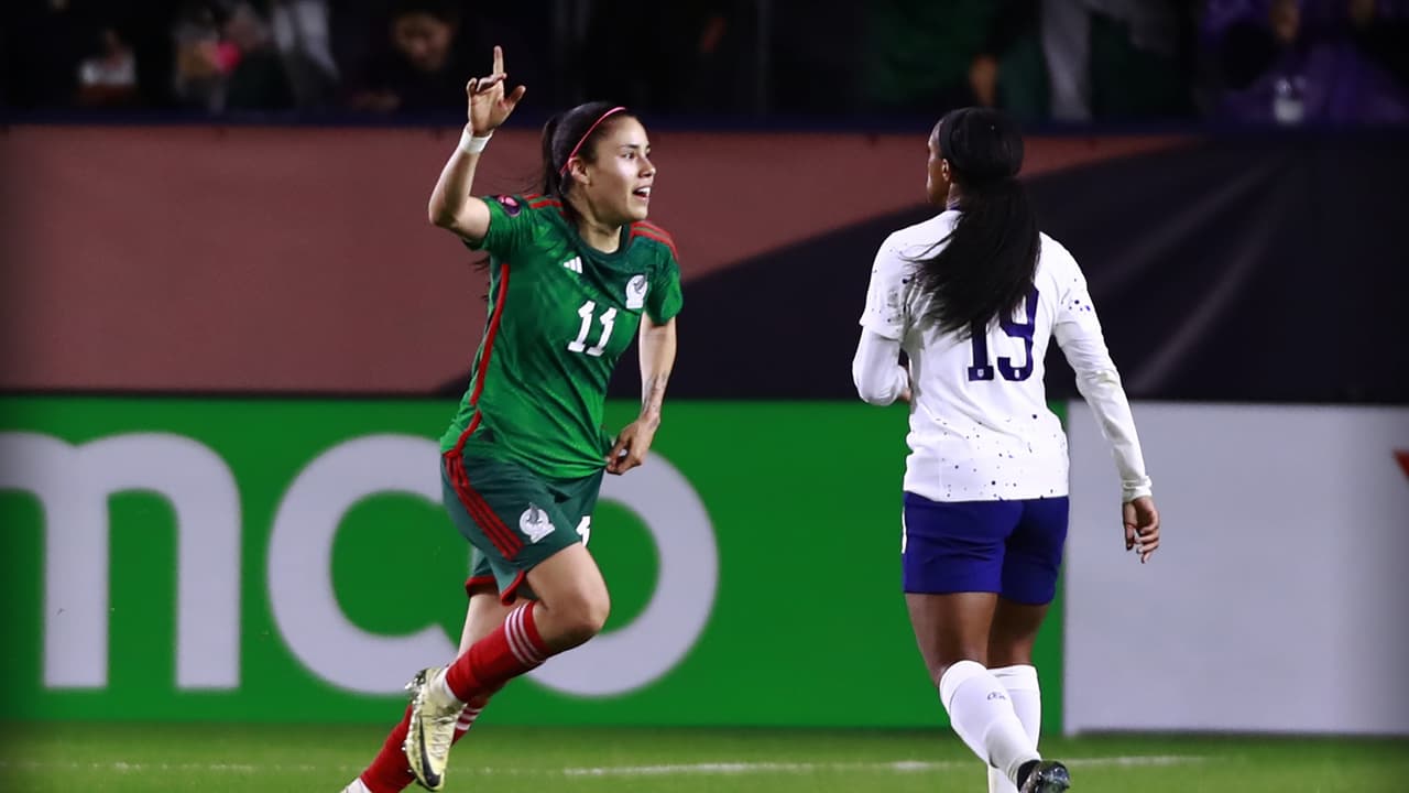 Selección Mexicana Femenil logra triunfo histórico ante Estados Unidos en Copa Oro Femenil
