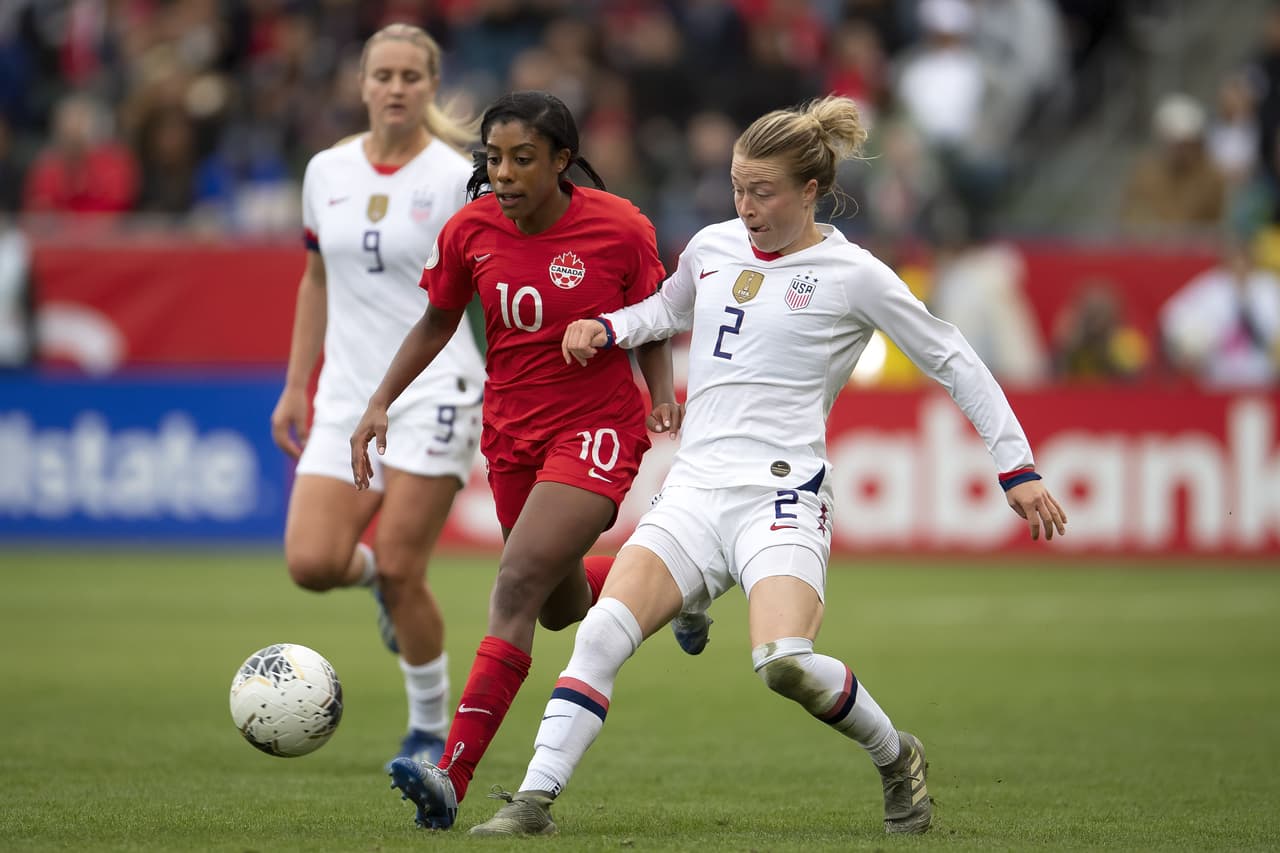 Estados Unidos golea a Canadá 3-0 con goles de Williams, Horan y Rapinoe y se queda con el Preolímpico de Concacaf.