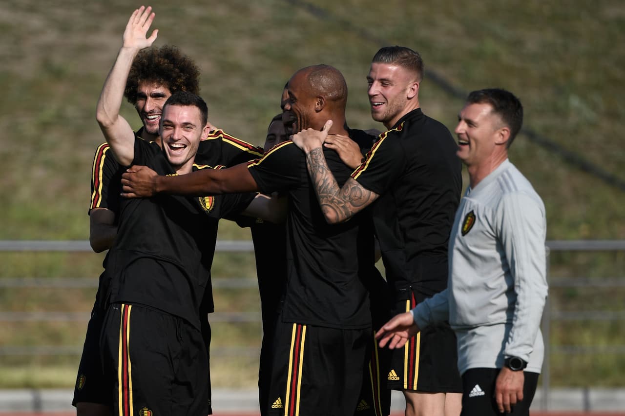 En la selección de Bélgica hay buen ánimo luego de sus tres victorias en el Grupo G con un total de nueve goles a favor y dos en contra.