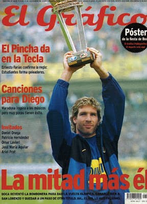 Boca Juniors campeón del Mundo en el 2000 y su festejo en La Bombonera.