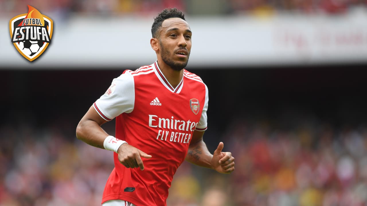 Aubameyang no ha renovado con el Arsenal y suena en el Barcelona