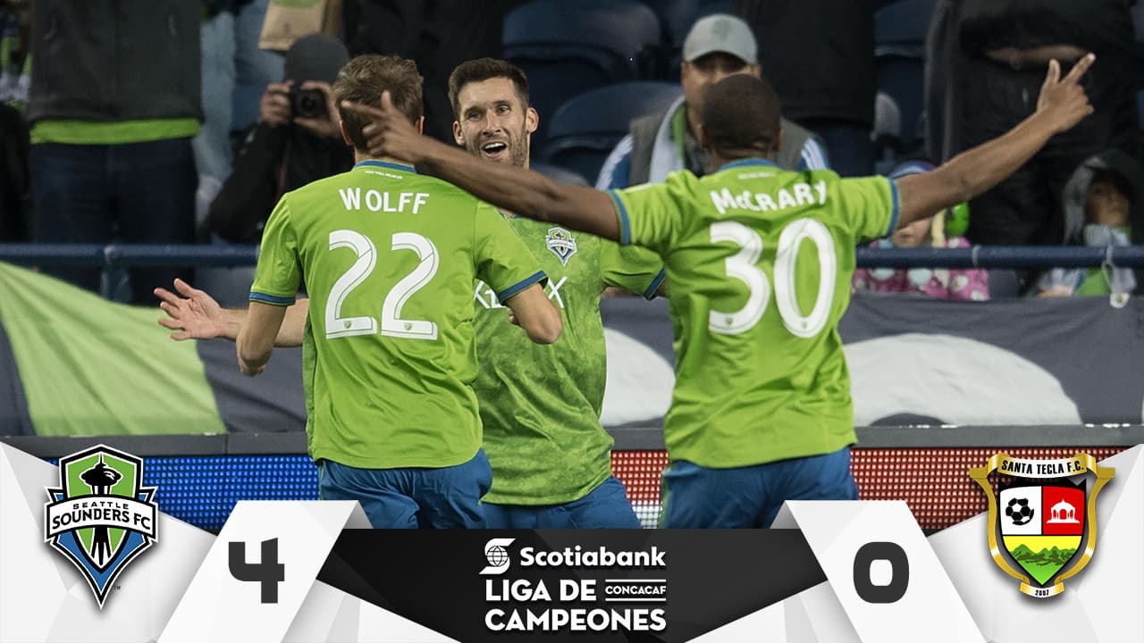 Gol de Nico Lodeiro abrió la puerta a Seattle para los cuartos de final de la Liga de Campeones