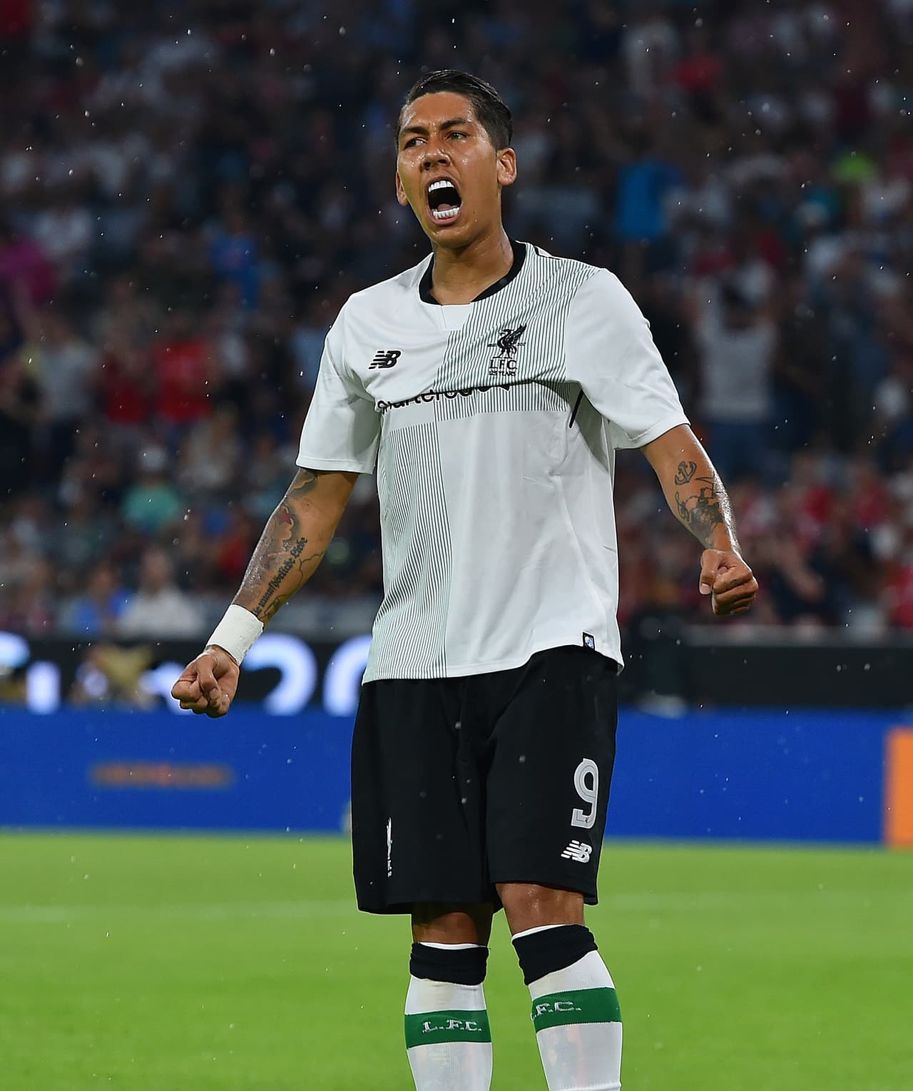 El brasileño Firmino fue quien asistió a Mané para su anotación.