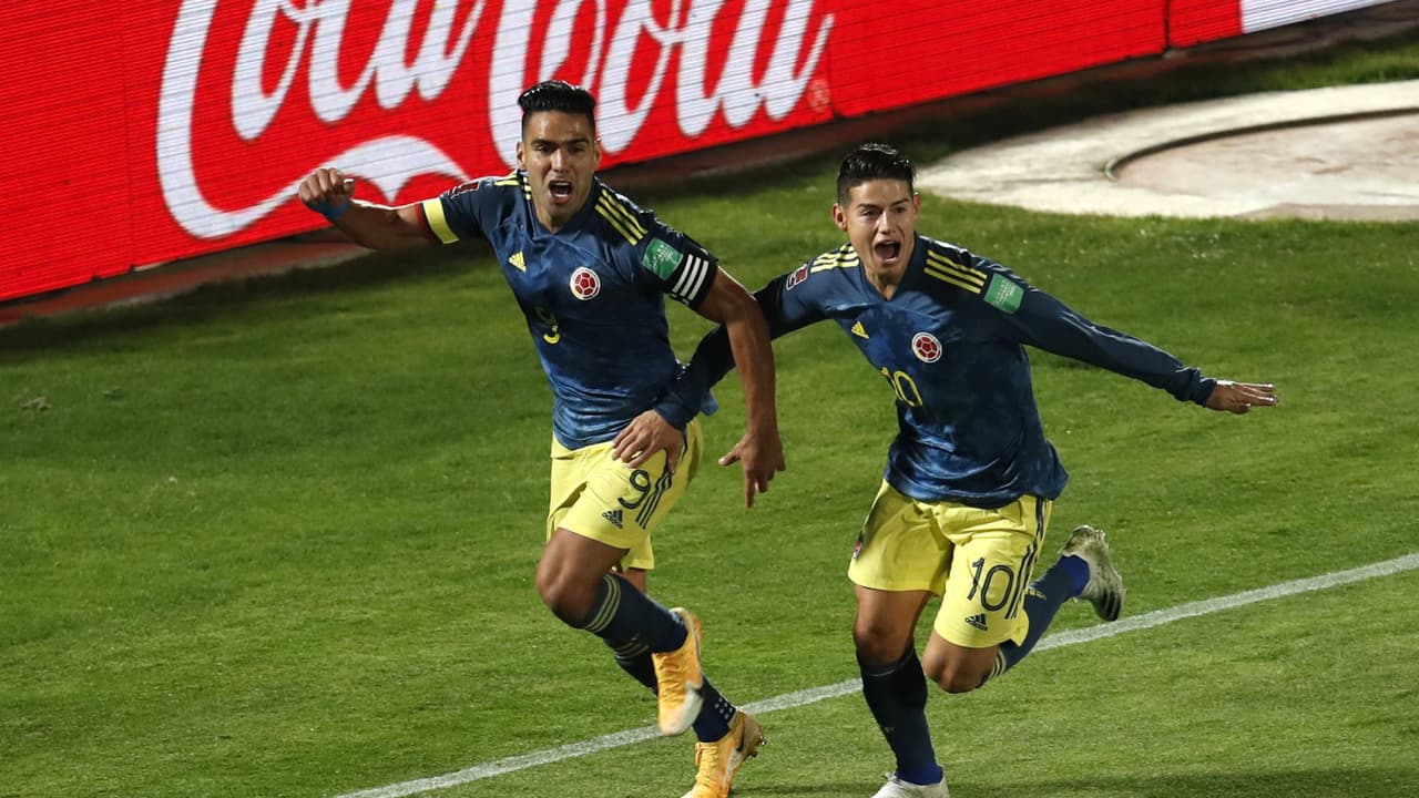 Vuelven James Rodríguez y Radamel Falcao con Colombia