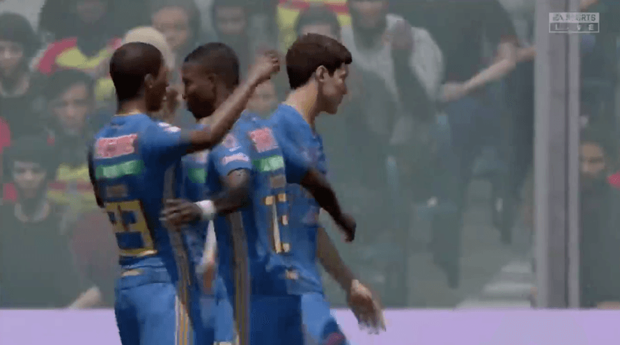 Paco Venegas de Tigres apaleó a Luis Malagón de Monarcas 1-5 en el torneo virtual de la eLiga MX y suma de tres.