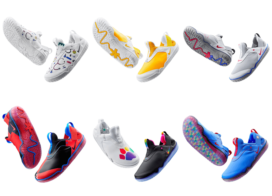 El calzado especializado para los trabajadores de la salud fue lanzado a finales del año pasado. Fueron creados especialmente para médicos y enfermeras que pasan largas jornadas de trabajo. La donación será para hospitales de Estados Unidos y algunos de Europa.