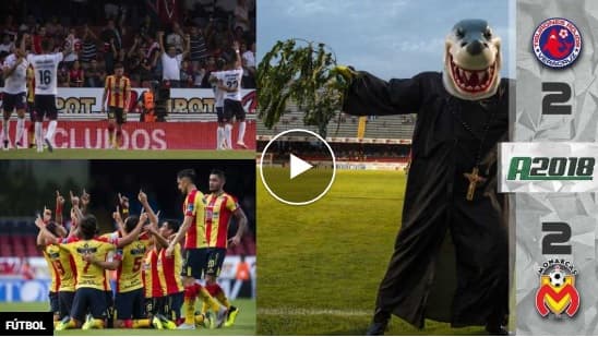Veracruz no sabe ganar en casa y rescata un agónico empate 2-2 ante el Morelia