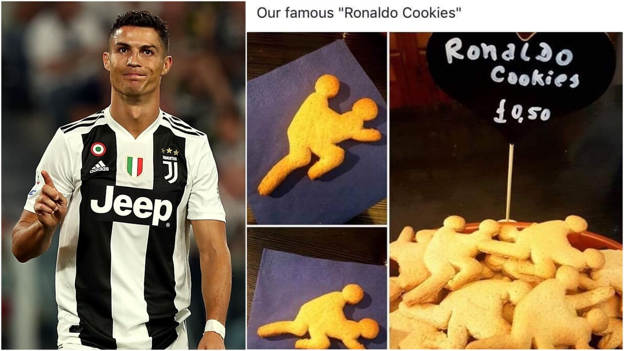Venden galletas ‘eróticas’ de Cristiano Ronaldo inspiradas en su escándalo de abuso sexual