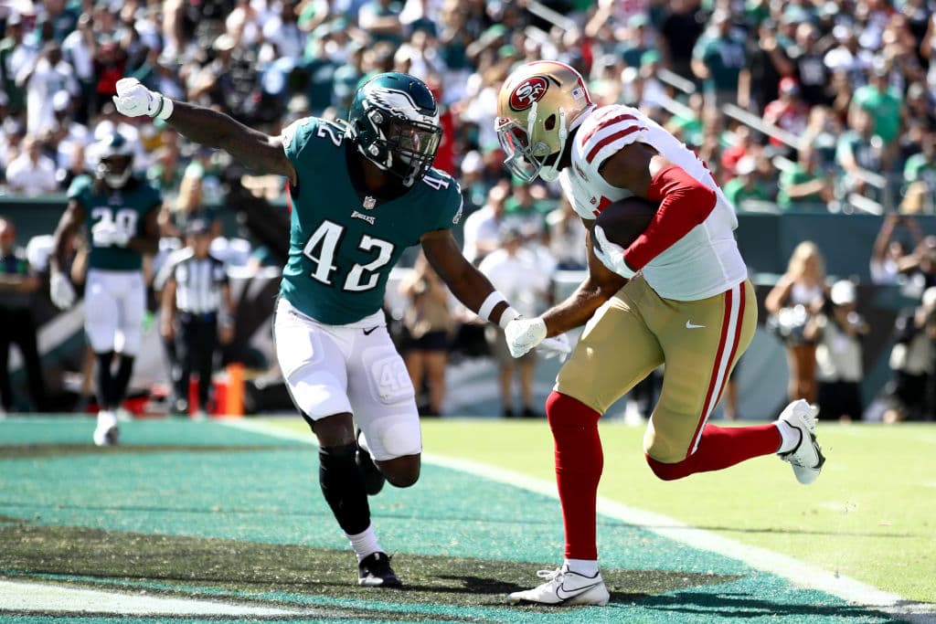 Los San Francisco 49ers se llevan la victoria sobre Philadelphia Eagles 17-11 y suman su segunda victoria de temporada en la NFL, mientras que las Águilas obtienen su primera derrota.