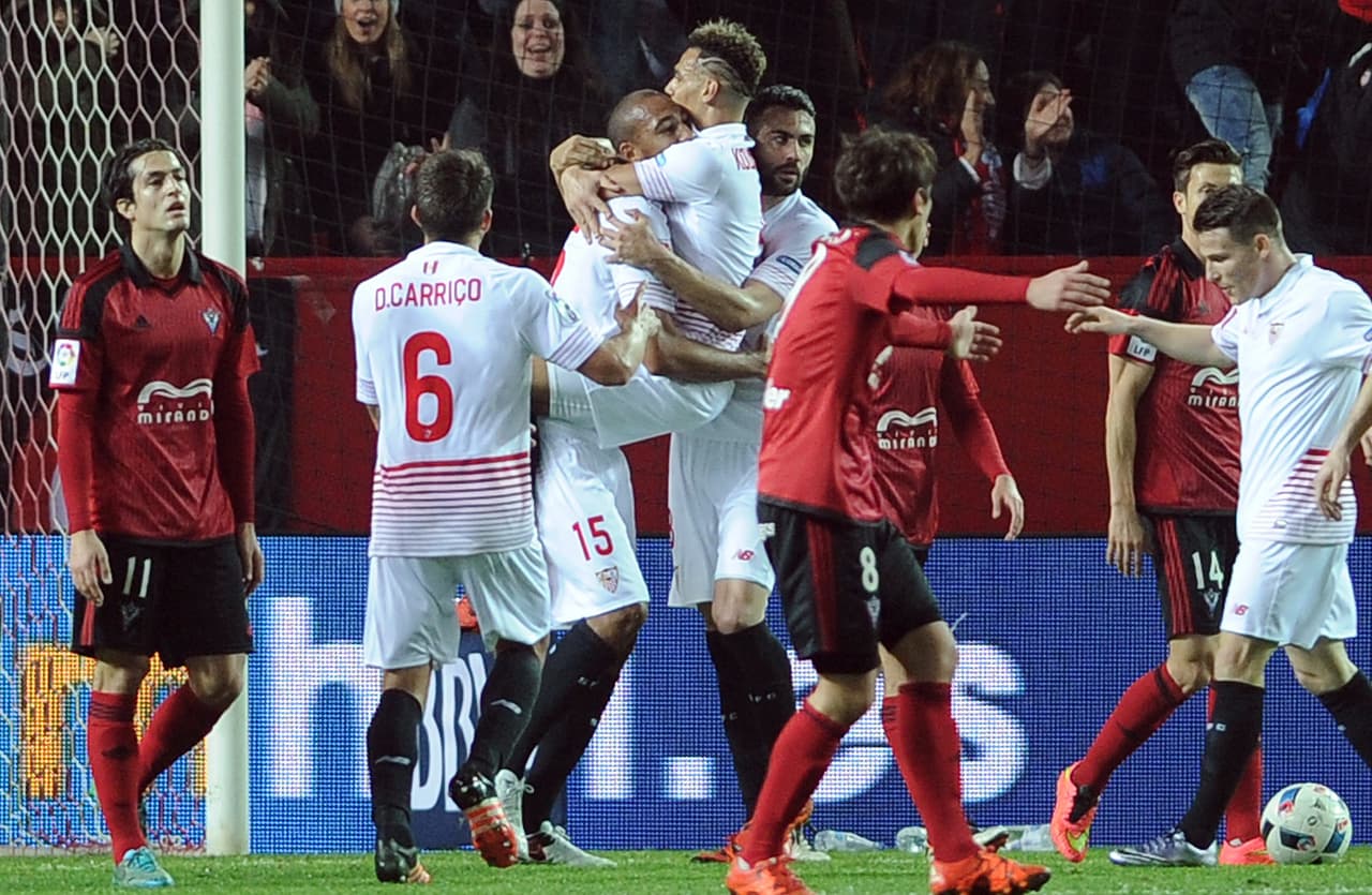 Sevilla 2-0 Mirandés: Sevilla supera al complicado Mirandés en la Copa del Rey