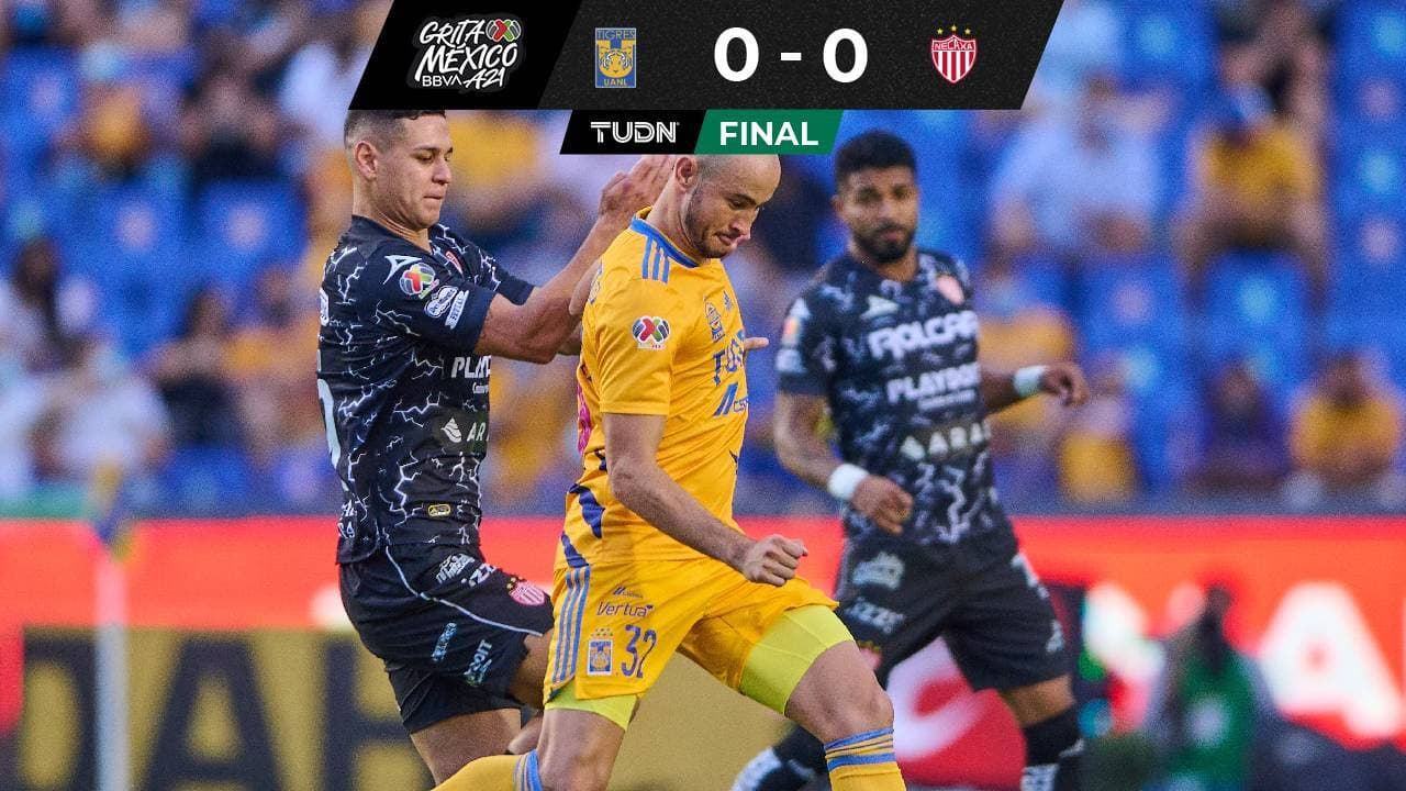Tigres no pueden ganar en casa, ahora empató con el Necaxa