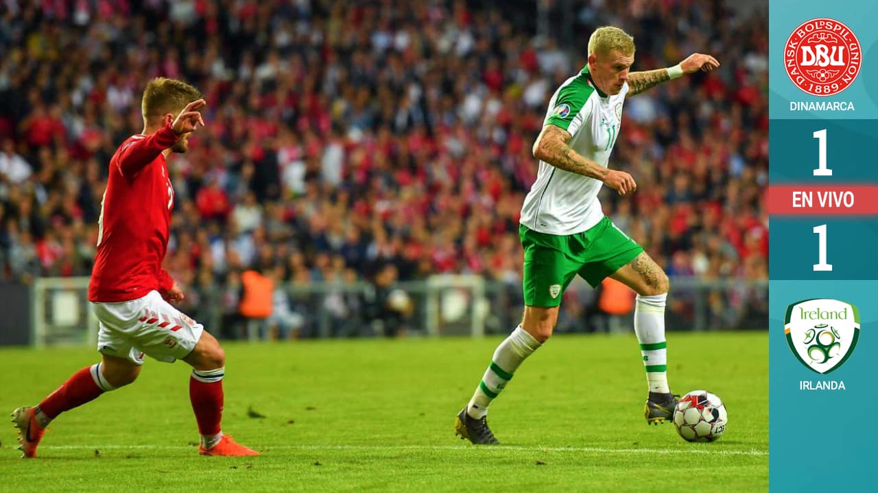Con el cuchillo entre los dientes Irlanda se salió con la suya en Dinamarca