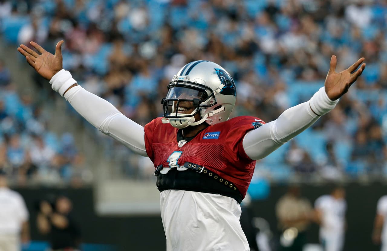 Cam Newton no jugará en el debut de Panthers en la pretemporada