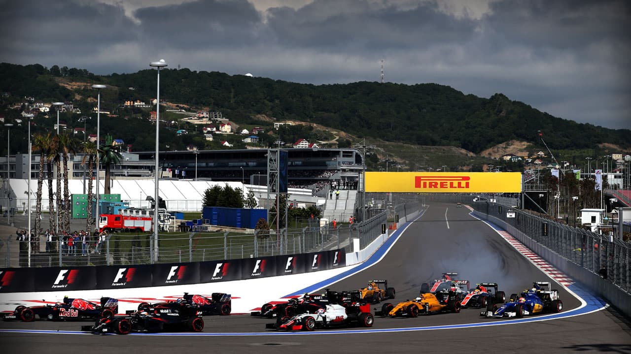 El Gran Premio de Rusia de F1 pende de un hilo