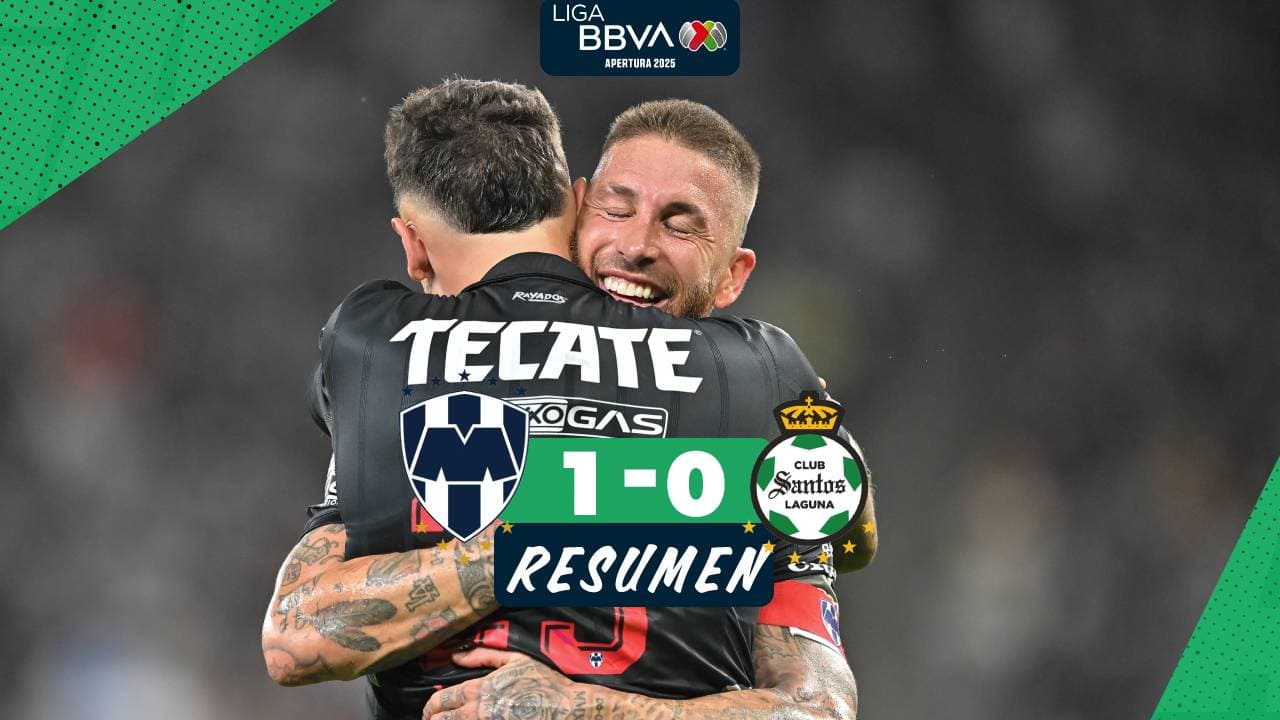 Con una patada y dos goles anulados a Sergio Ramos, Rayados es colíder