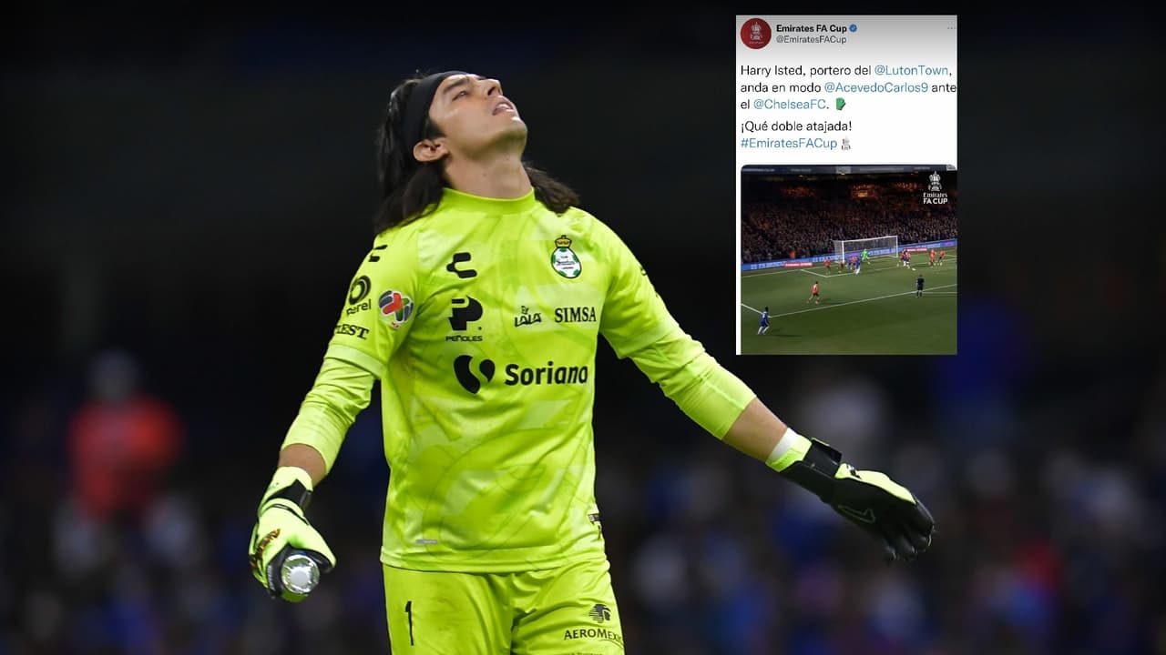 Triple atajada de Acevedo maravilla en Inglaterra y FA Cup lo destaca