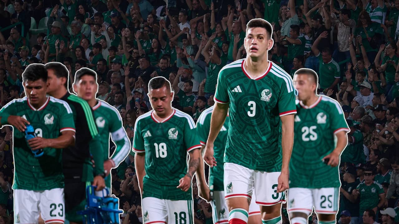 Afición despide con sonoros abucheos al Tri y corea el "¡fuera Vasco!"