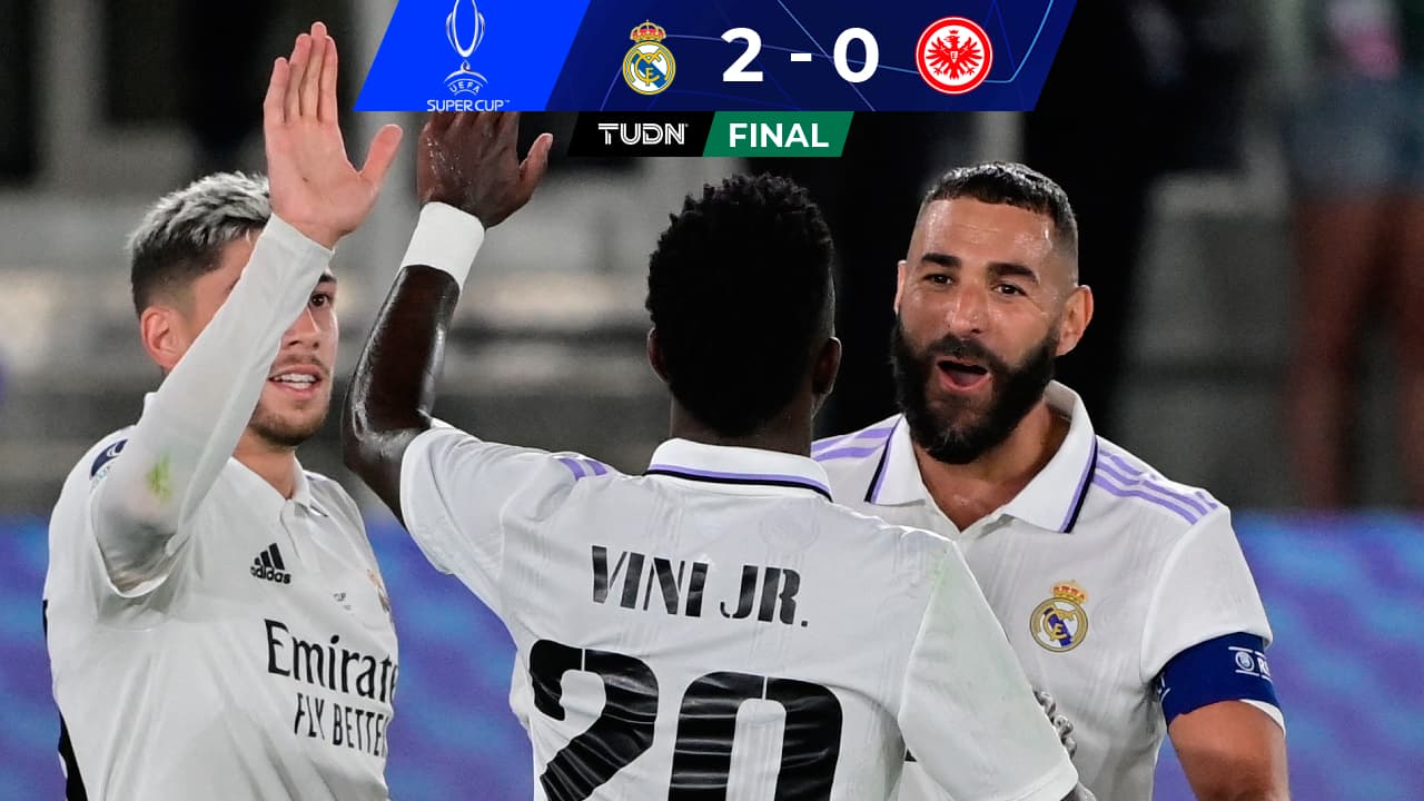 Real Madrid 2-0 Frankfurt: Video, goles y resumen