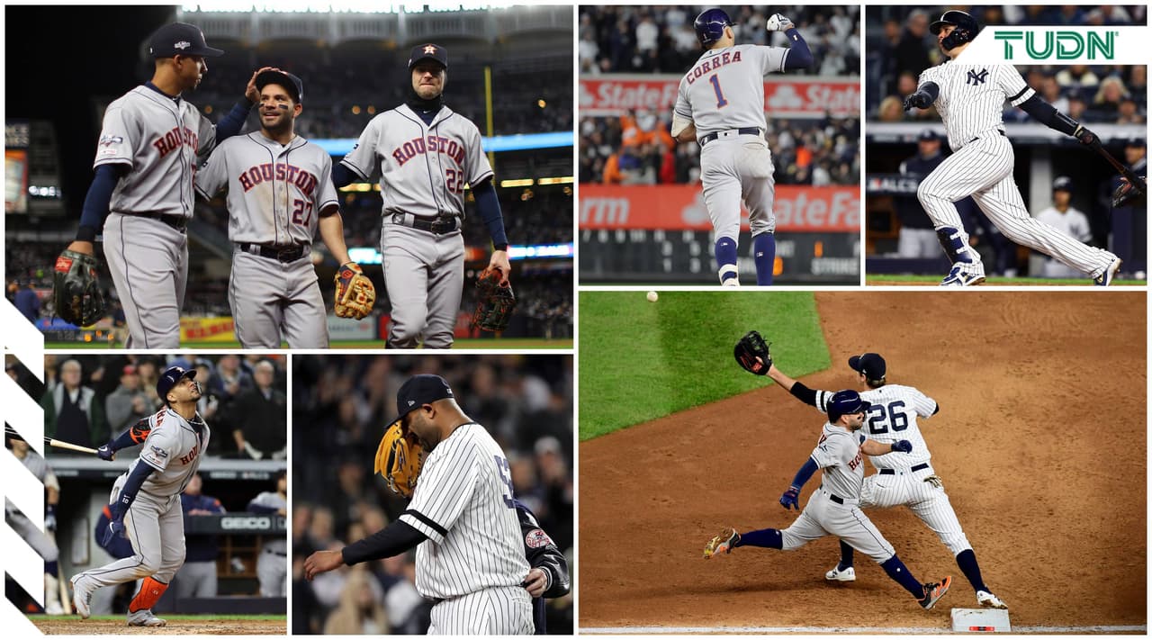 Houston Astros 8-3 New York Yankees. La serie se pone 3-1 para los de Houston y están a un juego de la Serie Mundial.