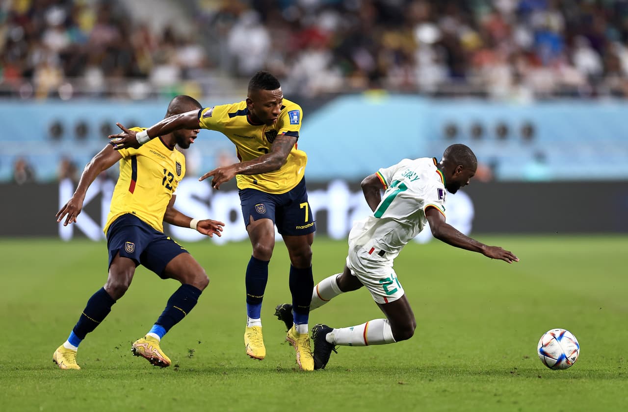 Senegal venció 1-2 a Ecuador con goles de Ismaila Sarr (44’) y Kalidou Koulibaly (70’) para eliminar a La Tri y clasificar a los Octavos de Final del Mundial Qatar 2022.