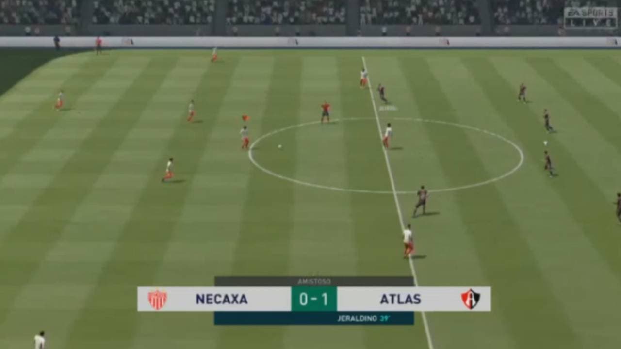 Carlos Guzmán cayó por la mínima ante Jairo Torres y por el momento los rojinegros son octavos en la tabla general del futbol virtual.