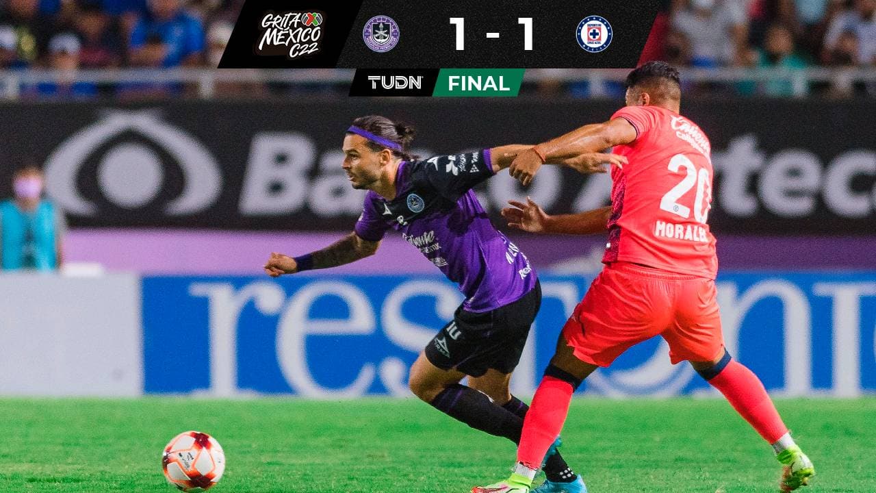 Mazatlán y Cruz Azul suman un punto que les sirve de poco