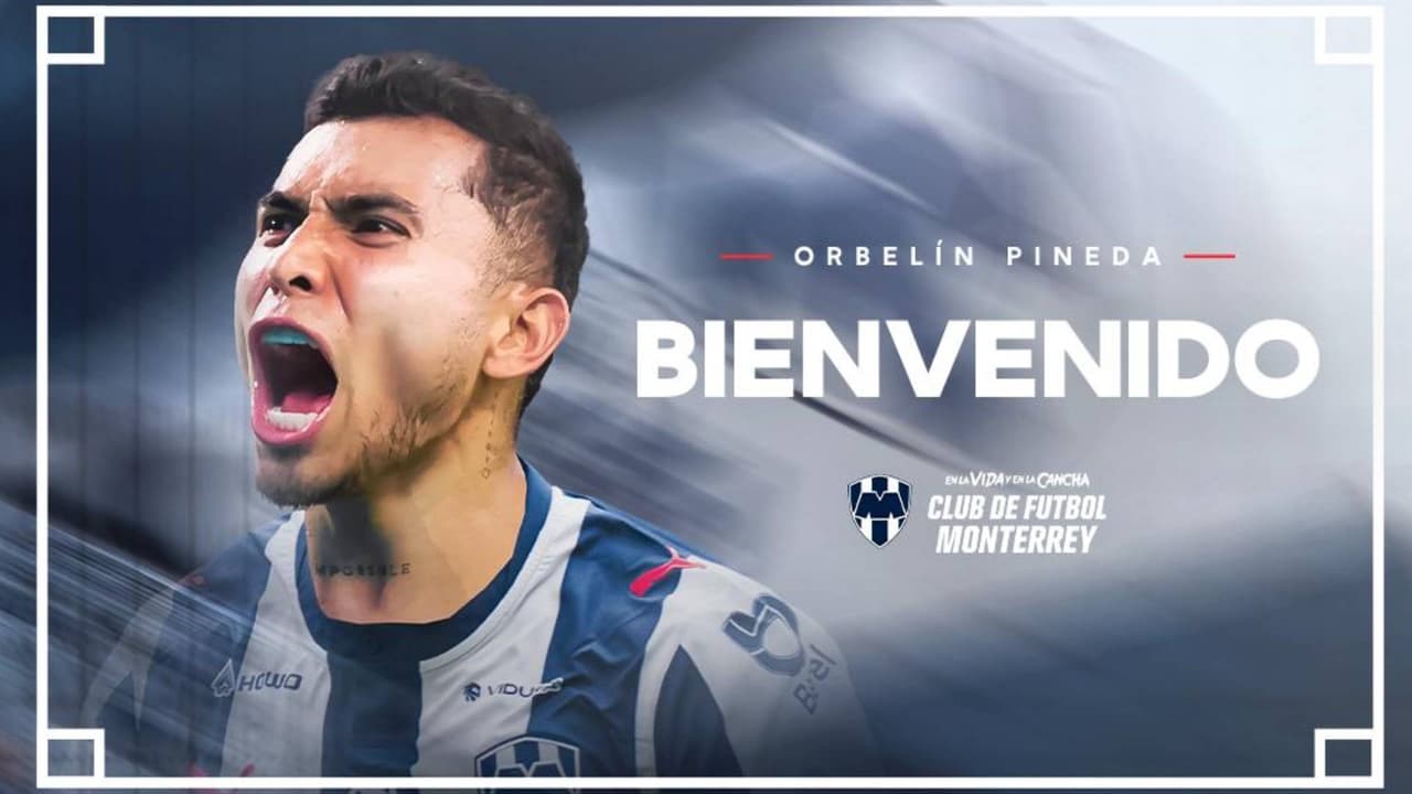 Oficial: Monterrey anunció a Orbelín Pineda como refuerzo para el Apertura 2026