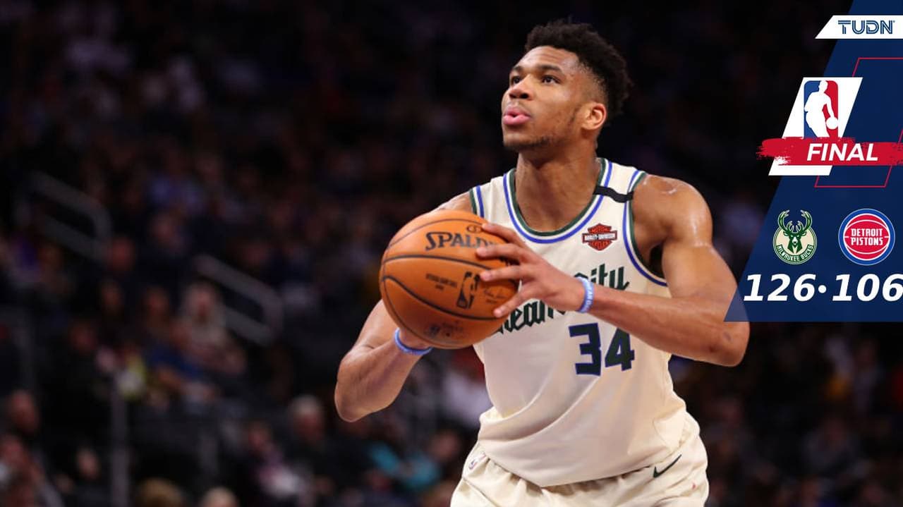 Antetokounmpo impulsa la victoria de los Bucks