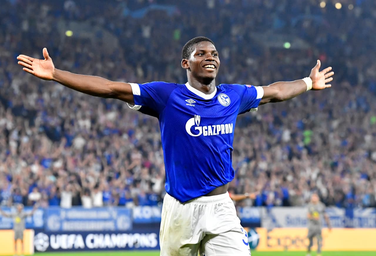 Segundo gol de Embolo en lo que va de esta temporada: uno en Bundesliga y este en la Champions.