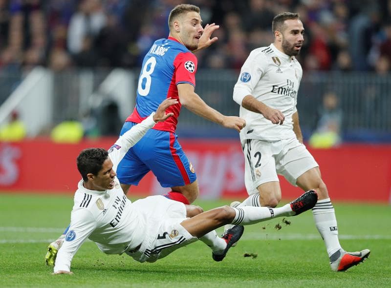 CSKA Moscú superó a Real Madrid por la mínima diferencia en el grupo G y se puso de líder para dar la sorpresa de la jornada en la Champions League.